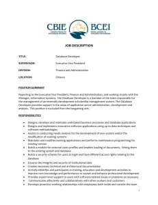 Database-Developer-Job-Description-Feb-2013-Final - CBIE-BCEI