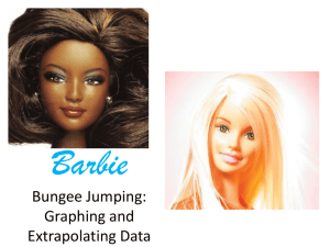 Barbie Bungee Jumping: Graphing and Extrapolating Data