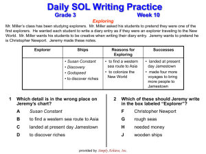 Grade 3 Week 10 Daily SOL Writing Practice