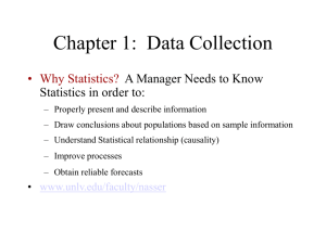 Chapter 1: Data Collection