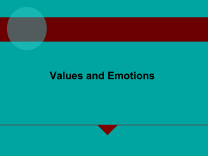 OB-09 Emotions & Values