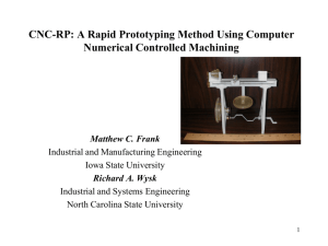 Development of a Rapid Prototyping System Using Computer