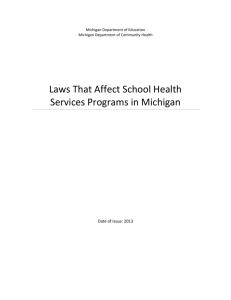 Michigan Department of Education, Michigan Department of