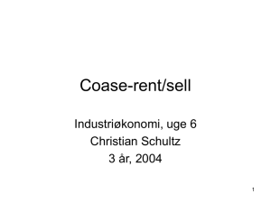 Coase-rent/sell