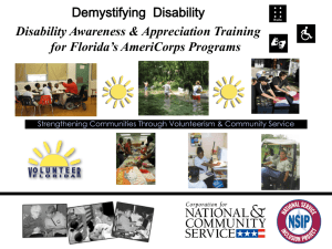 10.12.12 Disability Awareness Training Webinar