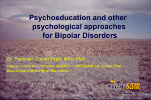 Bipolar disorder * prevalence