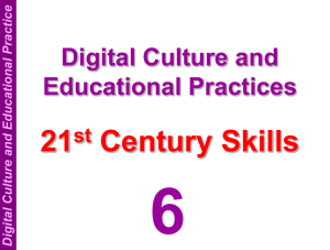 Session6 - CITE | Centre for Information Technology in Education