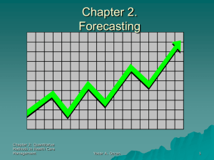 Forecasting: An Overview