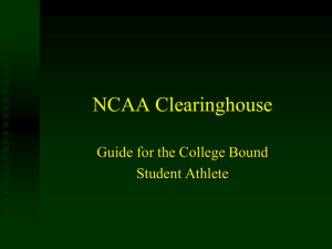 NCAA Clearinghouse