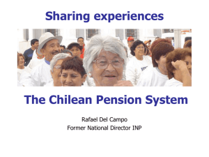 The Contributory Pension Scheme: The Chilean Experience and