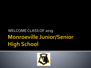 Monroeville High School - Monroeville Local Schools