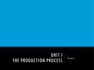 Production Processes & People