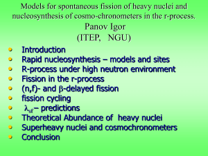 Models for spontaneous fission of heavy nuclei and their influence