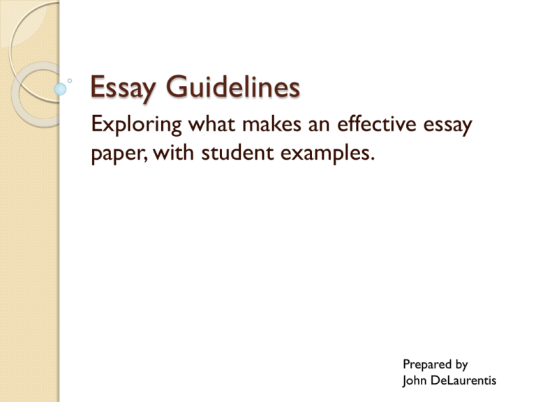 ncad essay guidelines