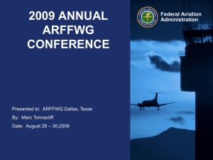 emergency planning - ARFFWG | ARFF Working Group