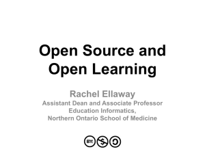Open Source and Open Learning
