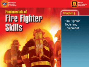 Firefighting Tools And Equipment PowerPoint
