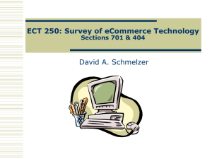 ECT250 Survey of eCommerce Technology