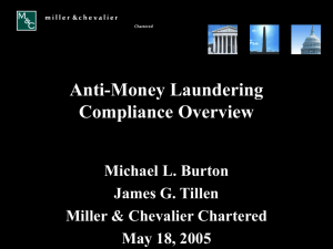 Anti-Money Laundering Compliance Overview