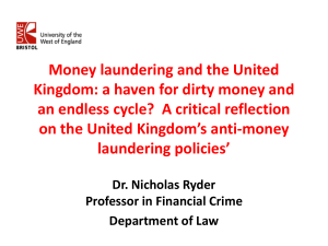 How is money laundered?