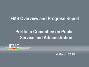 Integrated Financial Management System (IFMS)