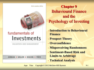 Behavioural Finance and the Psychology of Investing