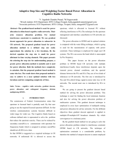 Adaptive Step Size and Weighting Factor Based Power