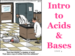 Acids & Bases