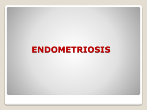 DEFINITION The presence of endometrial tissue outside the normal