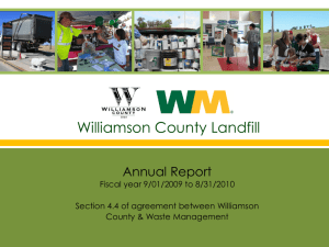 Williamson County Landfill