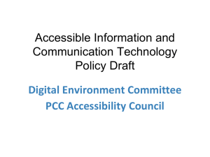 Disability & Diversity - PCC Spaces