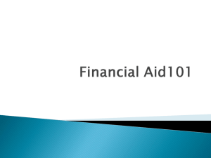 Financial Aid Policy and Procedures