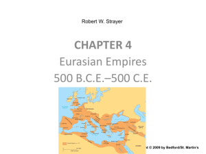 Ch. 3- Eurasian Empires