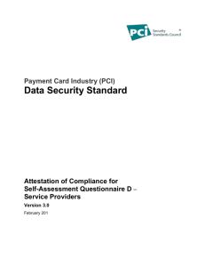 Service Providers - PCI Security Standards Council