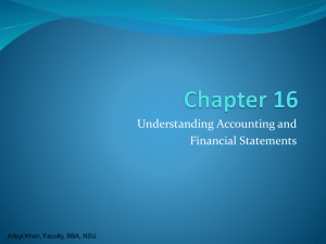 C16 Understanding Accounting and Financial