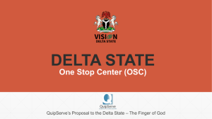 QuipServe's Proposal to Delta State