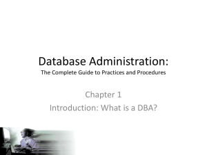 Database Administration: The Complete Guide to Practices and