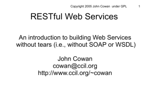 Cowan/restws