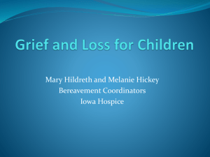 Grief and Loss for Children