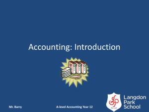 Accounting: An introduction