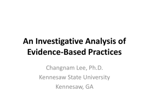 An Investigative Analysis of Evidence