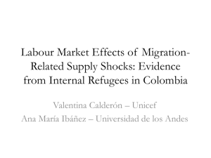 Labour Market Effects of Migration-Related Supply Shocks