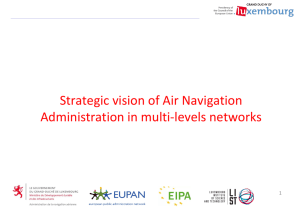 A strategic vision of Air navigation administration in multi