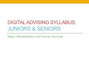 Digital Advising Syllabus- RHS Juniors & Seniors