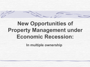 New Opportunities of Property Management under Economic