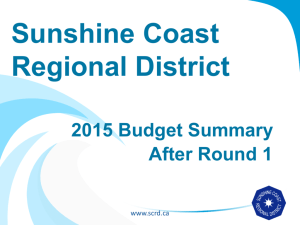 Business Communication - Sunshine Coast Regional District