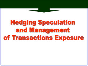 IFM 8b Hedging