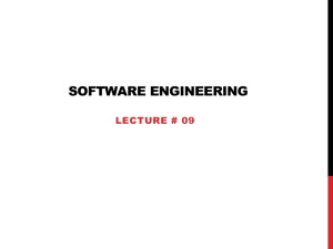 software-engineering-lecture-09 - Database