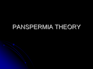 panspermia theory