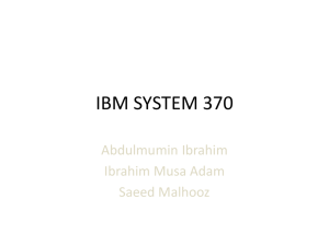 ibm system 370